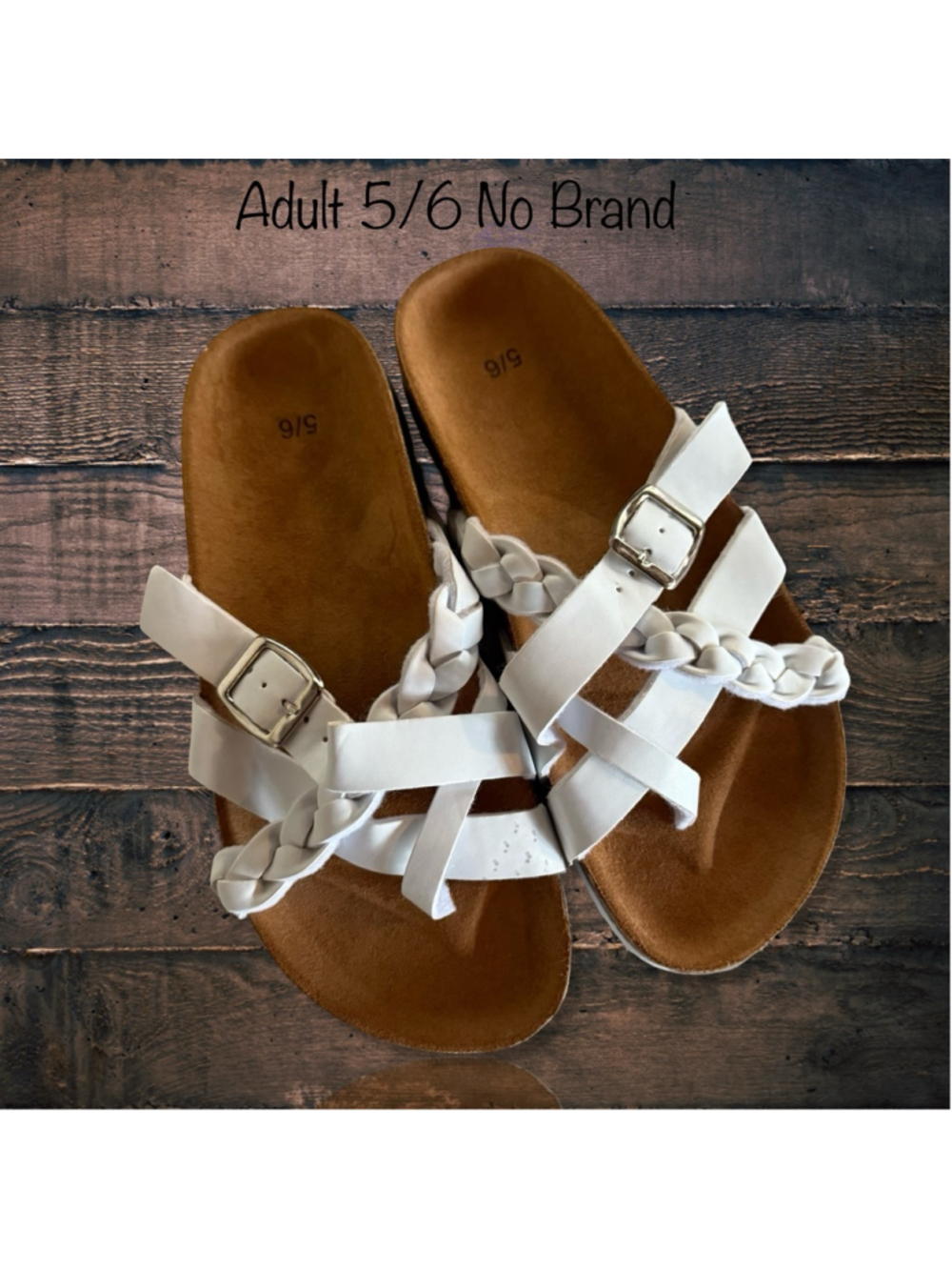 Adult 5/6 No Brand Sandals